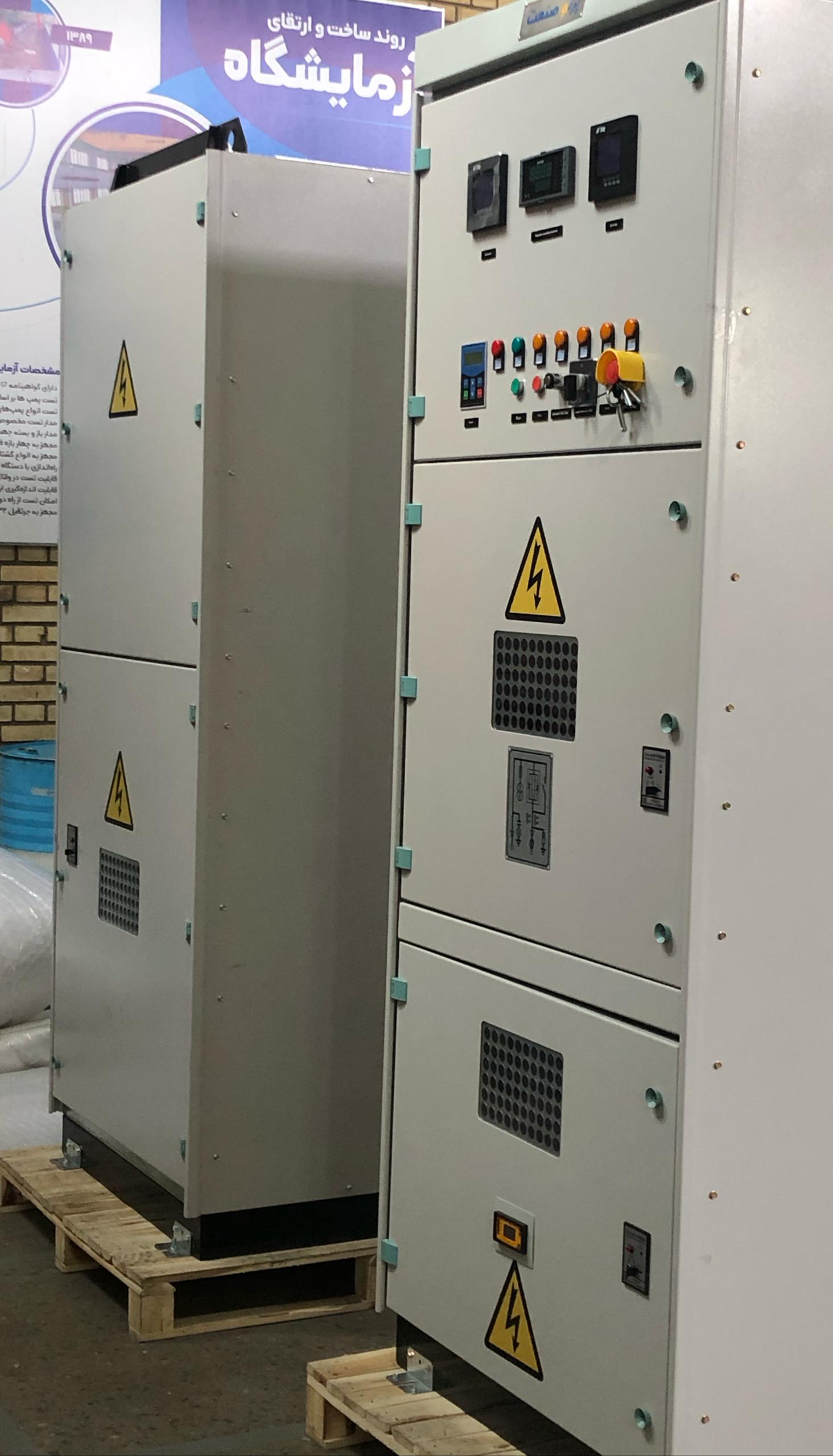 اتمام تولید و نصب 6 دستگاه سافت استارت 2500kw/6.6kv